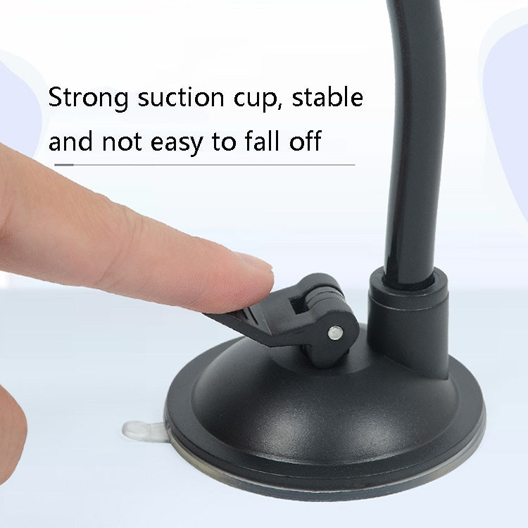 Car Windshield Automatic Lock Phone Holder(Black) by buy2fix