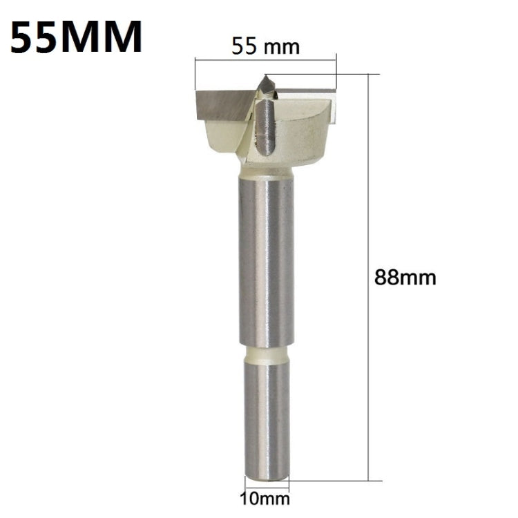 55mm Woodworking Drill Bit Hole Opener Round Lengthened Wooden Door Drill - Others by buy2fix | Online Shopping UK | buy2fix