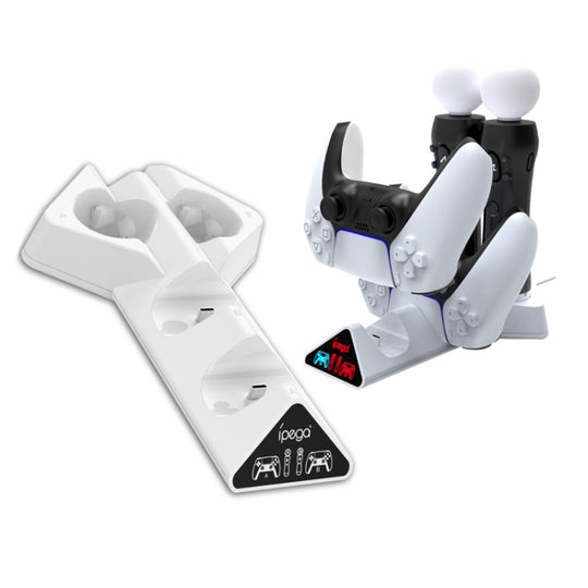 Ipega PG-P5011 Triangle Beast Charger Poignée Chargeur Pour PS5 / PS MOVE
