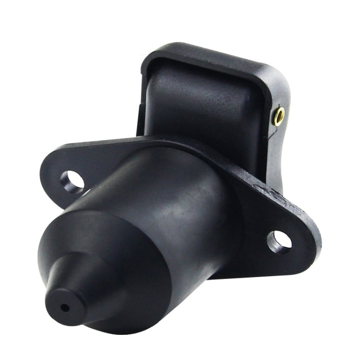 2 PCS VS130E 3P 12V PVC Trailer Connector Socket EU Plug - Terminal connectors by buy2fix | Online Shopping UK | buy2fix