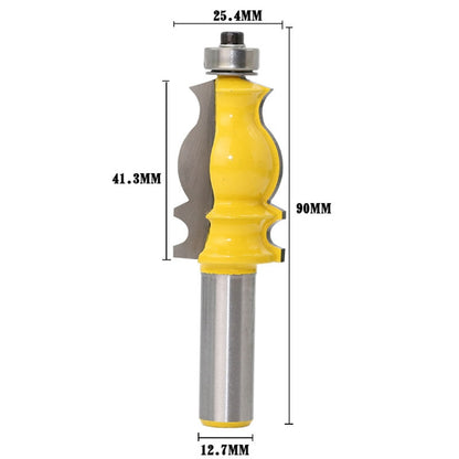 1/2 Handle Fishtail Armrest Line Cutter Woodworking Engraving Trimming Cutter - Others by buy2fix | Online Shopping UK | buy2fix