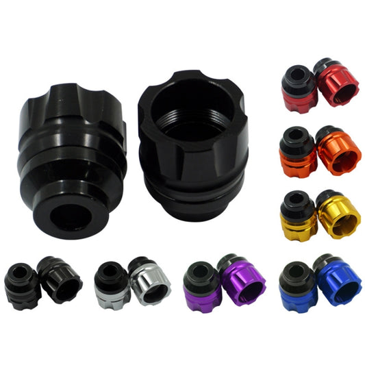 2 Pairs Motorcycle Modified Accessories Anti-Drop Cup CNC Aluminum Alloy Anti-Collision And Shock Absorbing Front Fork Cup(Red) by buy2fix