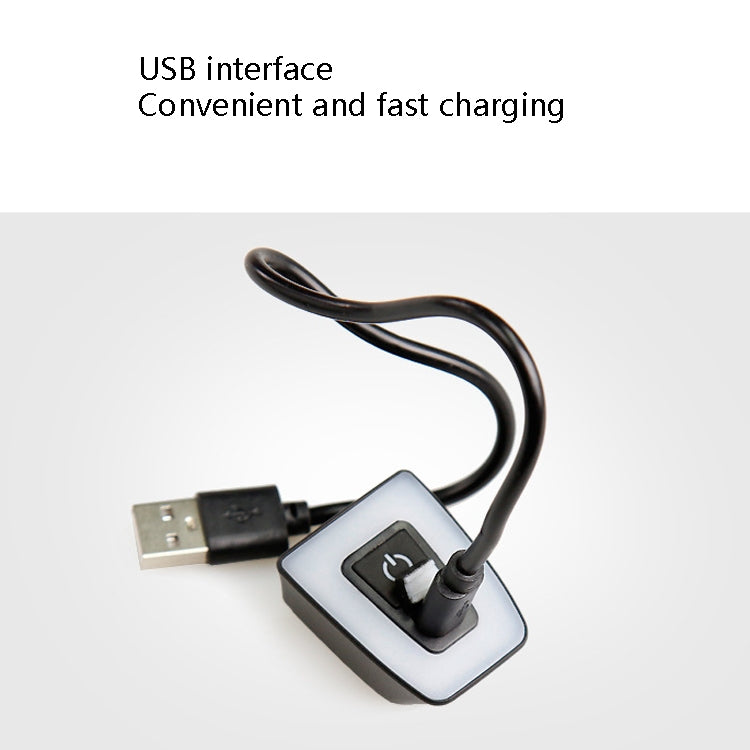 USB Bike Tail Light Night Riding Road Bike Tail Light Safety Warning Light by buy2fix