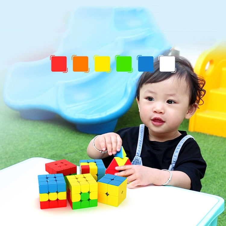 2 PCS Early Education Puzzle Cube Toy For Children Cross Rubik - Magic Cubes by buy2fix | Online Shopping UK | buy2fix