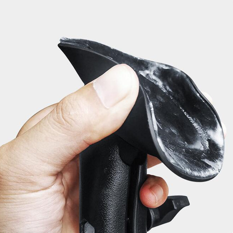 Curved Adhesive Car Instrument Table Bracket Car Mobile Phone Bracket Plastic Clamp Arm Style: Tablet Clip by buy2fix