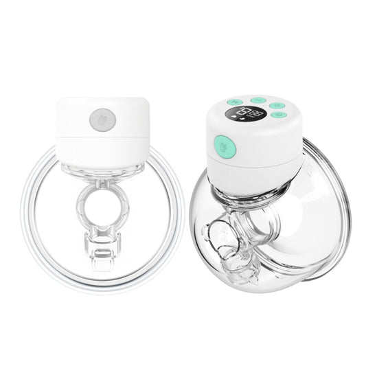 Wearable Automatic Breast Pump Massage Hands-free Invisible Wireless Large Suction Breast Pump S12 - English - White - Pregnancy & Maternity by buy2fix | Online Shopping UK | buy2fix
