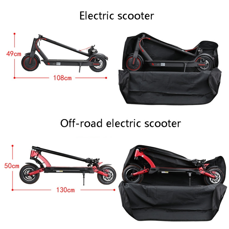 Rhinowalk RF085 Large Electric Scooter Storage Bag(Black) - Bicycle Bags by Rhinowalk | Online Shopping UK | buy2fix