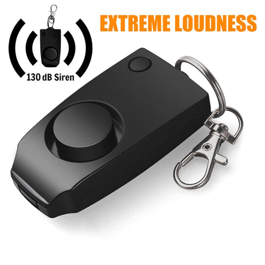 YY701 2 PCS Women Personal Safety Protection Alarm Emergency Alarm For The Elderly & Children(Black) by buy2fix