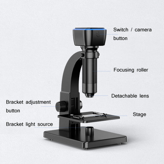 2000X WIFI High Magnification Biological Microscope USB HD Digital Magnifying Glass by buy2fix