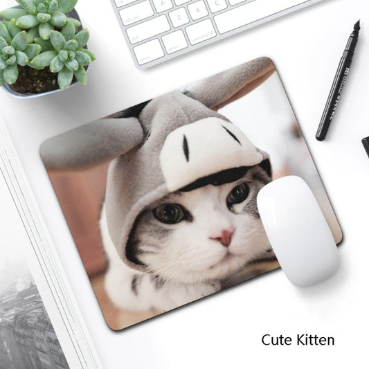 6 PCS Non-Slip Mouse Pad Thick Rubber Mouse Pad, Size: 21 X 26cm(Cute Kitten) by buy2fix