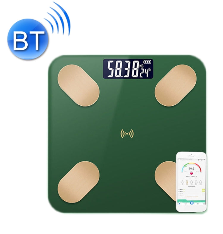 Smart Bluetooth Weight Scale Body Scale Emerald Gold – Buy2fix