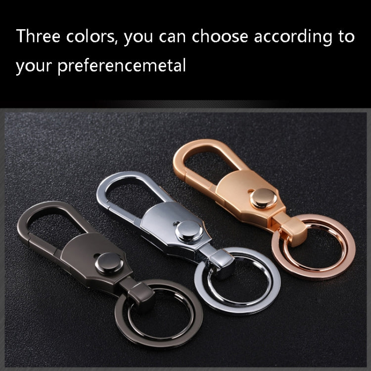 JOBON ZB-098 Car Keychain Men Waist Holding Key Pendant Ring(Golden) - Key Rings by JOBON | Online Shopping UK | buy2fix