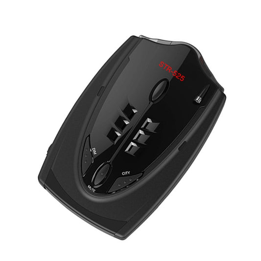 STR525 Electronic Dog Flow Measurement Early Warning Vehicle Automobile Detection Instrument Vehicle Speaker Support English / Russian Laser Radar by buy2fix