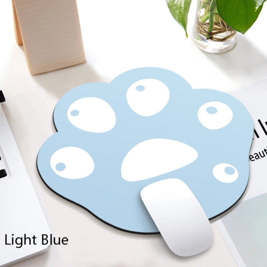 3 PCS XH12 Cats Claw Cute Cartoon Mouse Pad, Size: 280 x 250 x 3mm(Light Blue) by buy2fix