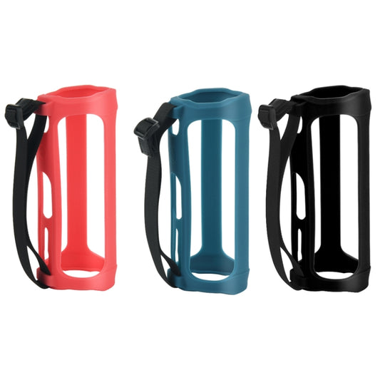 Suitable for JBL Flip5 Speaker Silicone Protective Sleeve Hollow Portable Soft Silicone Sleeve(Red) by buy2fix