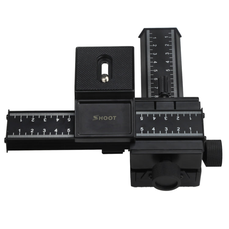 Shoot 4-Way Macro Focusing Focus Rail Slider / Close-Up Shooting Rail Slider - Camera Accessories by Shoot | Online Shopping UK | buy2fix