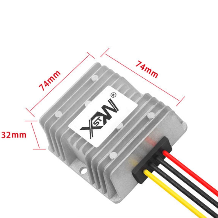 XWST DC 12/24V To 5V Converter Step-Down Vehicle Power Module, Specification: 12/24V To 5V 10A Large Aluminum Shell -  by buy2fix | Online Shopping UK | buy2fix