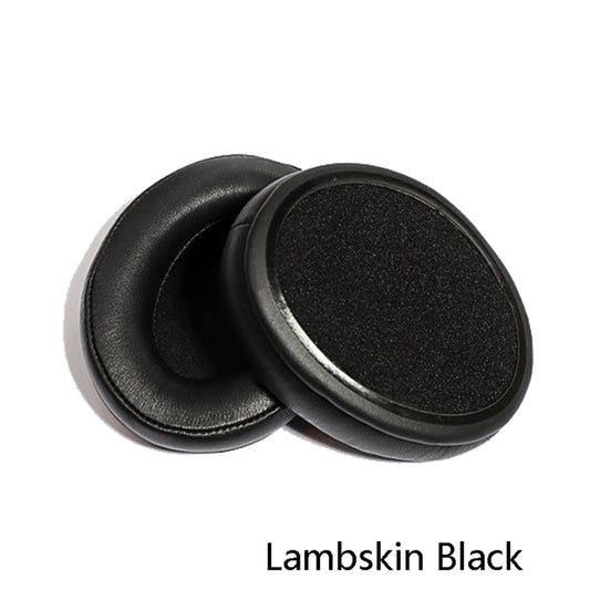 2 PCS Headset Sponge Cover Ear Pad Leather Case For Kingston Cloud Silver II, Colour: Lambskin Black by buy2fix
