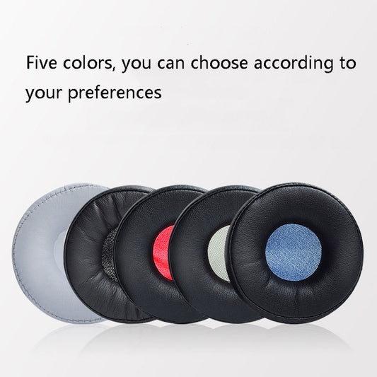 2 PCS Headphone Sponge Cover Headphone Leather Cover For Jabra Revo Wireless, Colour: Black Blue Net by buy2fix