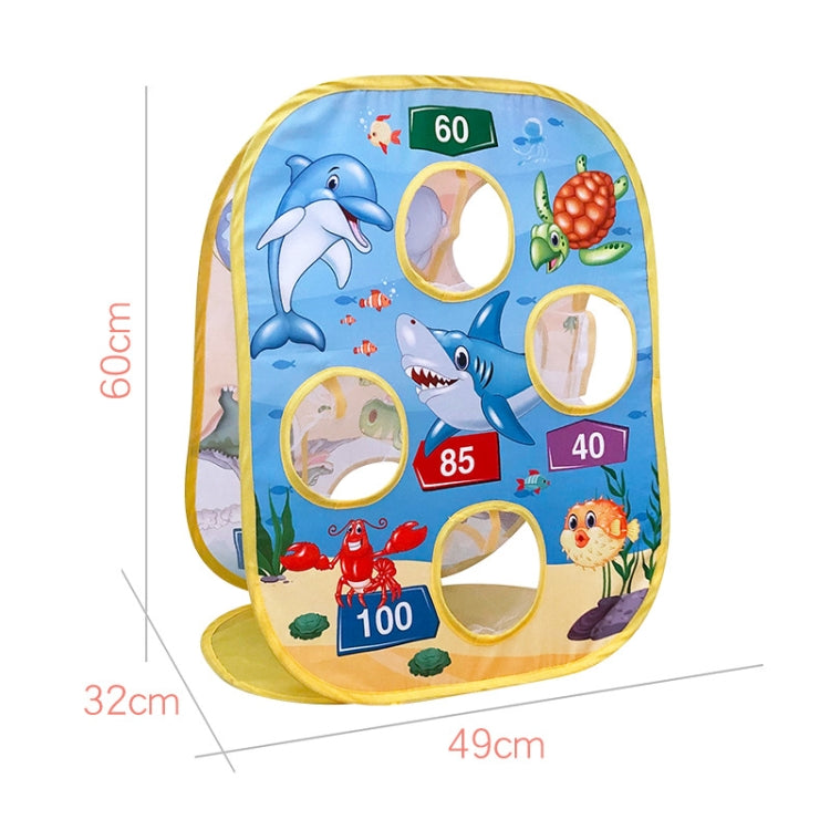 Children Folding Dinosaur Ocean Throwing Sandbags Tent Toy - Toy Sports by buy2fix | Online Shopping UK | buy2fix