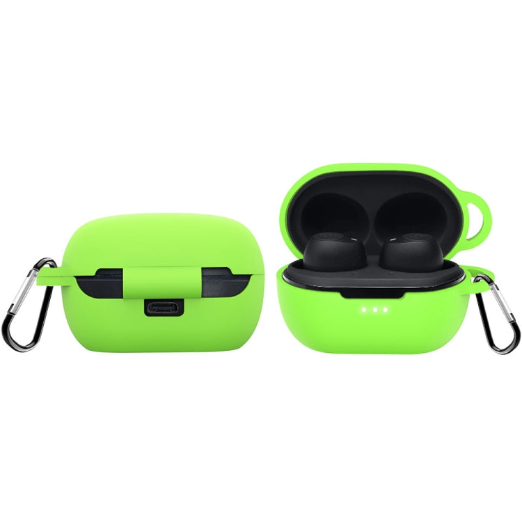 Silicone Protective Cases For JBL Tune 115TWS(G47 Luminous Green) - JBL Earphone Case by buy2fix | Online Shopping UK | buy2fix