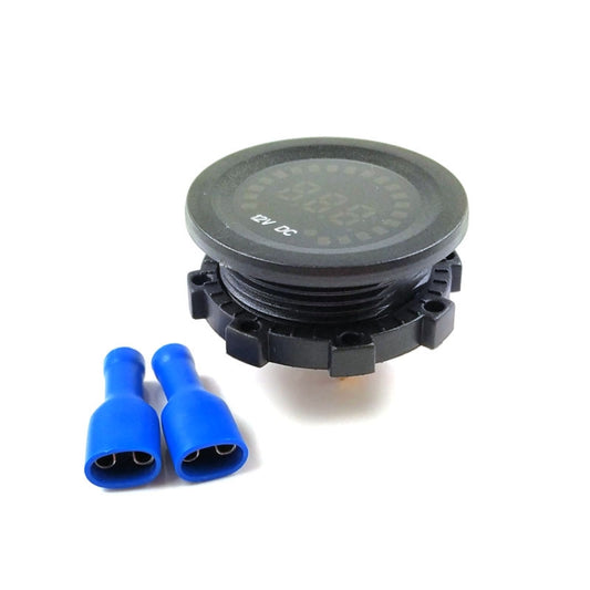 Car Motorcycle Ship Modified Digital DC LED Colorful Screen Voltage Meter, Specification: KWG-D5 by buy2fix