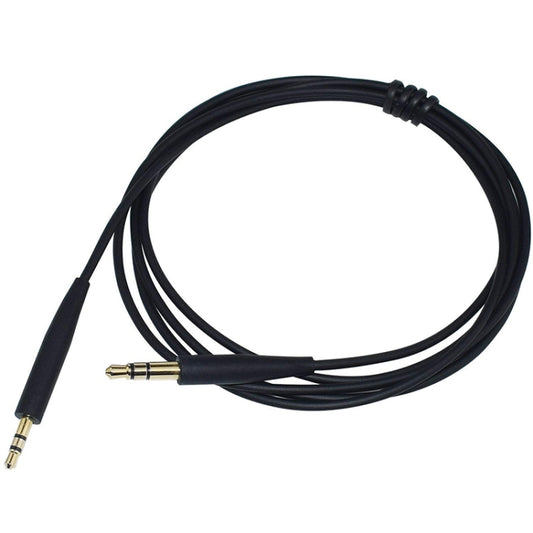 2 PCS 3.5mm To 2.5mm Audio Cable For Bose QC25 / QC35 / Soundtrue / SoundLink / OE2(Black) by buy2fix