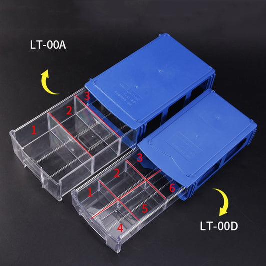 Multifunctional Building Block Type Component Box Storage Box Drawer Type Parts Box Combined Accessory Box, Specification: LT-00A L by buy2fix
