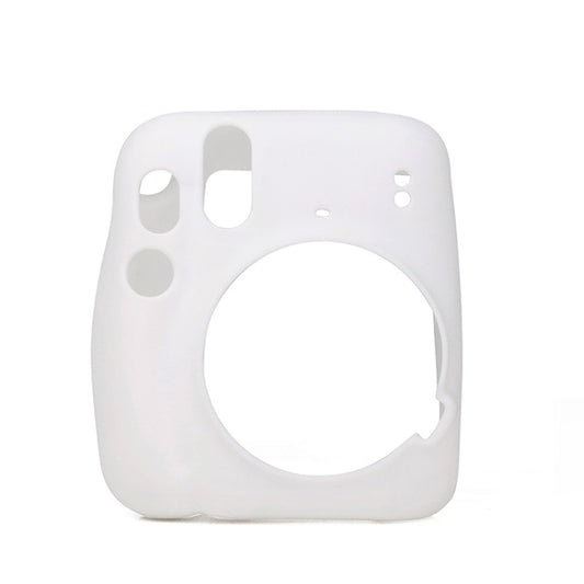 Camera Jelly Color Silicone Protective Cover For Fujifilm Instax mini 11(White) - Camera Accessories by buy2fix | Online Shopping UK | buy2fix