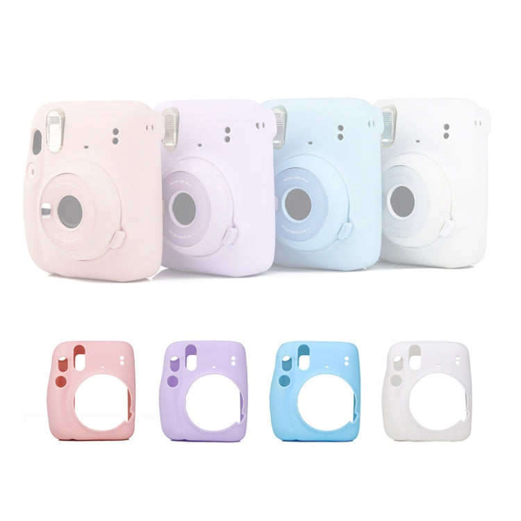 Camera Jelly Color Silicone Protective Cover For Fujifilm Instax mini 11(Pink) - Camera Accessories by buy2fix | Online Shopping UK | buy2fix