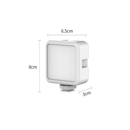 Ulanzi VL49  6W Small LED Video Light 5500K Dimmable Photography Soft Light Vlog Fill Light( White) - Camera Accessories by Ulanzi | Online Shopping UK | buy2fix