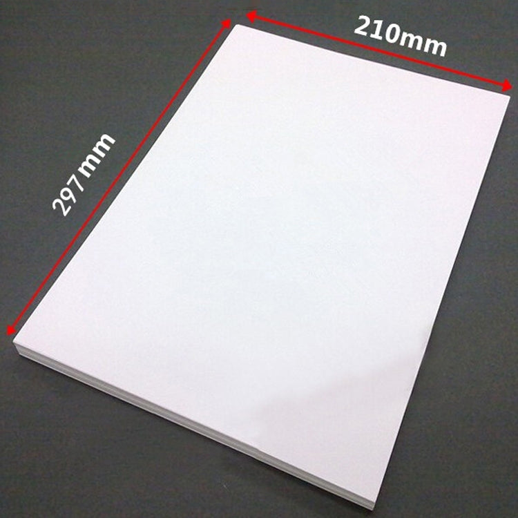 100 Sheets A4 Non-Adhesive Print Paper Blank Writing Adhesive Laser Inkjet Print Label Paper(Matte) - Consumer Electronics by buy2fix | Online Shopping UK | buy2fix