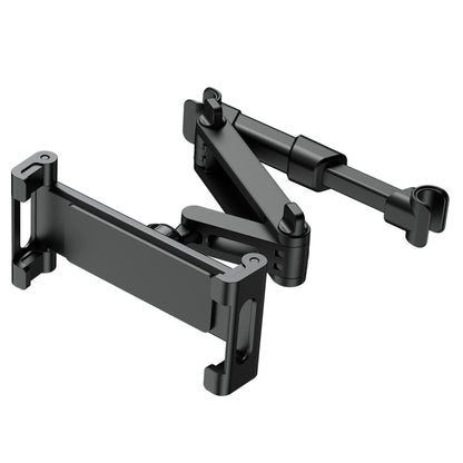 Car Seat Telescopic Bracket Car Rear Pillow Mobile Phone Bracket, Colour: 06 Upgrade Version Black by buy2fix