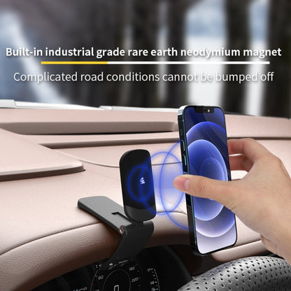 SUMITAP Magnetic HUD Car Mobile Phone Bracket Mini Compact Car Instrumentation Special Mute Stent( Blue) by buy2fix