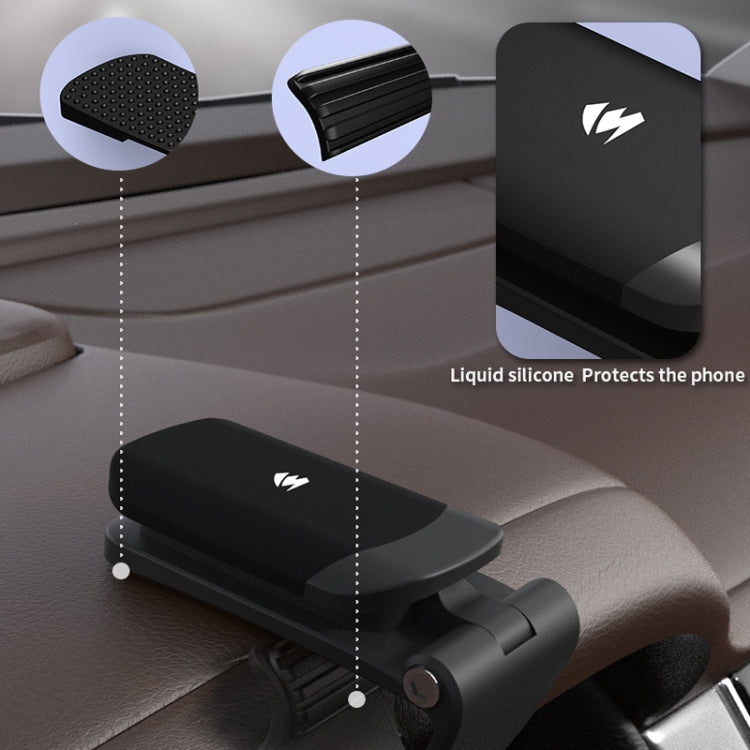 SUMITAP Magnetic HUD Car Mobile Phone Bracket Mini Compact Car Instrumentation Special Mute Stent( Blue) by buy2fix