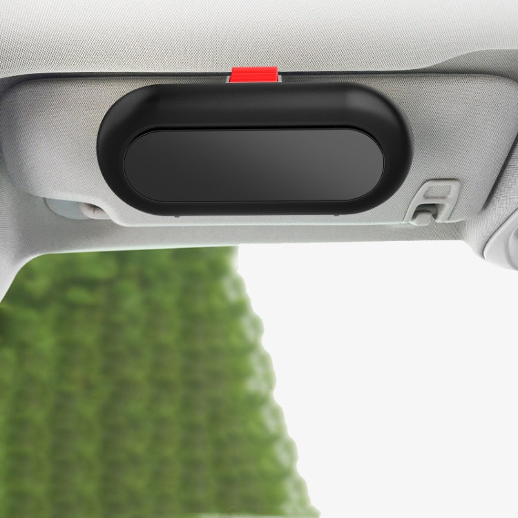 Car Glasses Case Multi-Function Automobile Inner Visor Storage Card(Black) by buy2fix