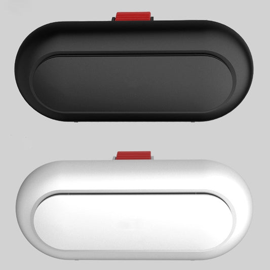 Car Glasses Case Multi-Function Automobile Inner Visor Storage Card(Black) by buy2fix
