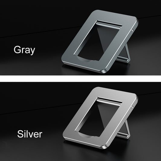 Oatsbasf 03321 Notebook Computer Invisible Height Increase Bracket Desktop Folding Storage Radiator(Silver) by buy2fix