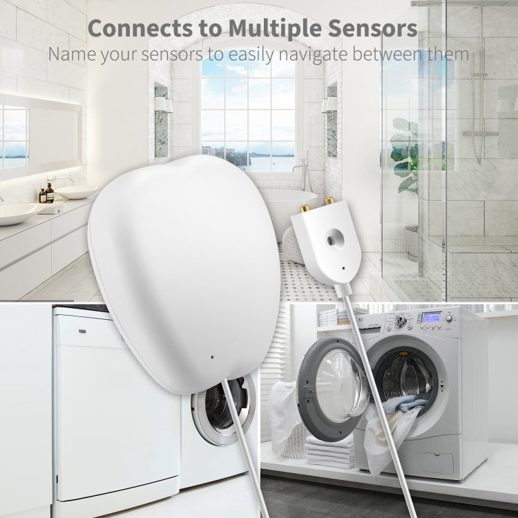 RSH-WL03 Tuya Smart Water Level Alarm WiFi Water Leakage Remote Water Flooding Detector by buy2fix