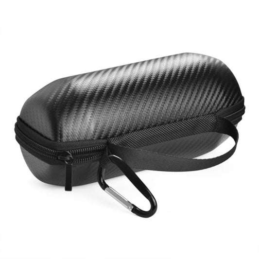 2 PCS Carbon Fiber Bluetooth Speaker Storage Bag For JBL Flip 5(Black) - Protective Case by buy2fix | Online Shopping UK | buy2fix