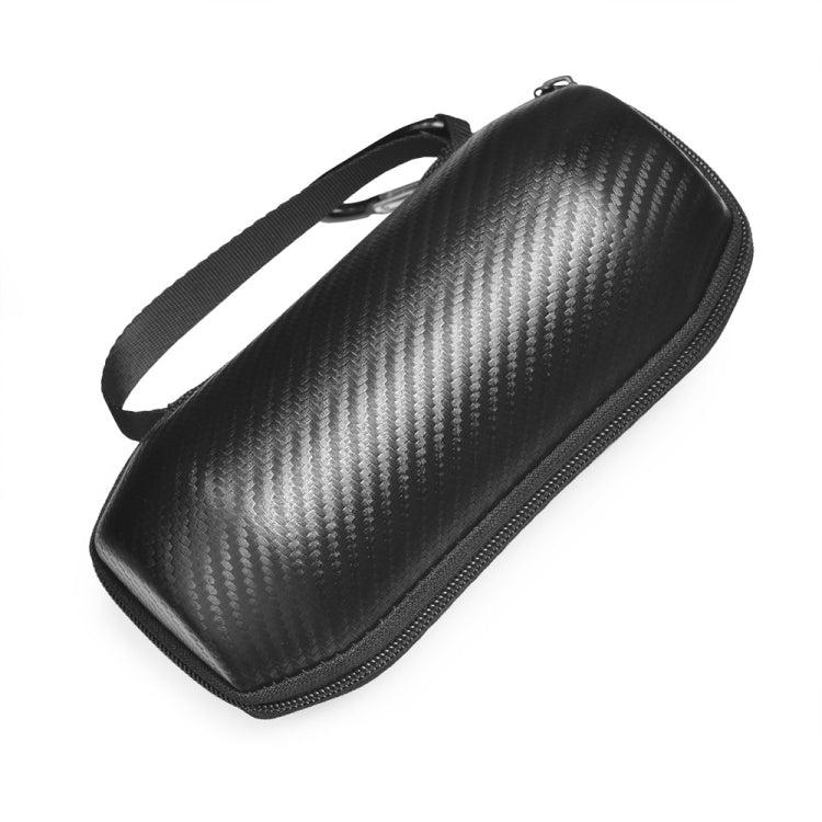 2 PCS Carbon Fiber Bluetooth Speaker Storage Bag For JBL Flip 5(Black) by buy2fix