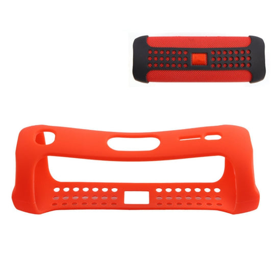 JBA-F5 Bluetooth Speaker Case Environmentally Friendly Silicone Protective Shell for JBL Flip 5(Red) by buy2fix