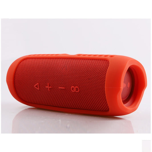 JBA-F5 Bluetooth Speaker Case Environmentally Friendly Silicone Protective Shell for JBL Flip 5(Red) by buy2fix