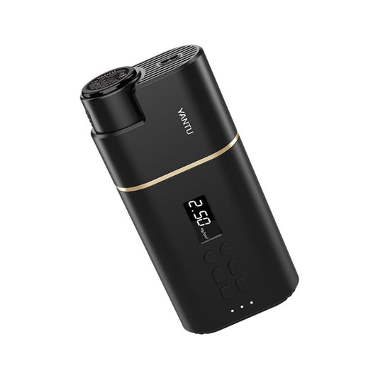 YANTU A31 Car Smart Digital Display Air Pump Electric Portable Tire Pump, Specification： Wireless Version Black by YANTU
