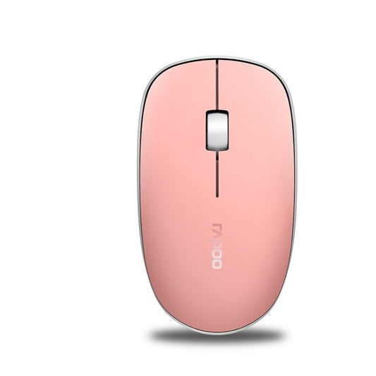 Rapoo M200G 1300 DPI 3 Keys Silent Wireless Mouse(Pink) - Wireless Mice by Rapoo | Online Shopping UK | buy2fix