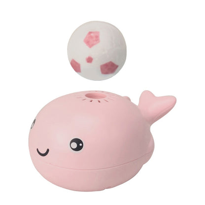 Suspension Ball Electric Fan Toy Children Fun Ocean Whale Suspension Blowing Ball Toy(Pink) - Others by buy2fix | Online Shopping UK | buy2fix