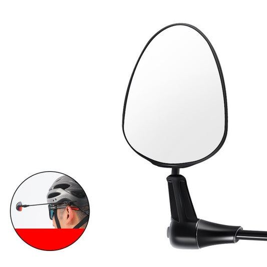 WEST BIKING Mountain Road Bike Helmet Mini Reflective Convex Rearview Mirror by buy2fix
