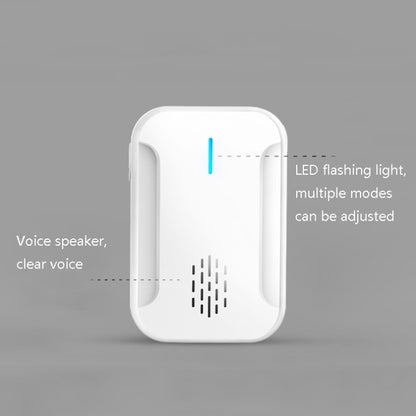 CACAZI C12 Home Sensor Wireless Remote Control Doorbell Long-Distance Door Welcome Device - Security by CACAZI | Online Shopping UK | buy2fix