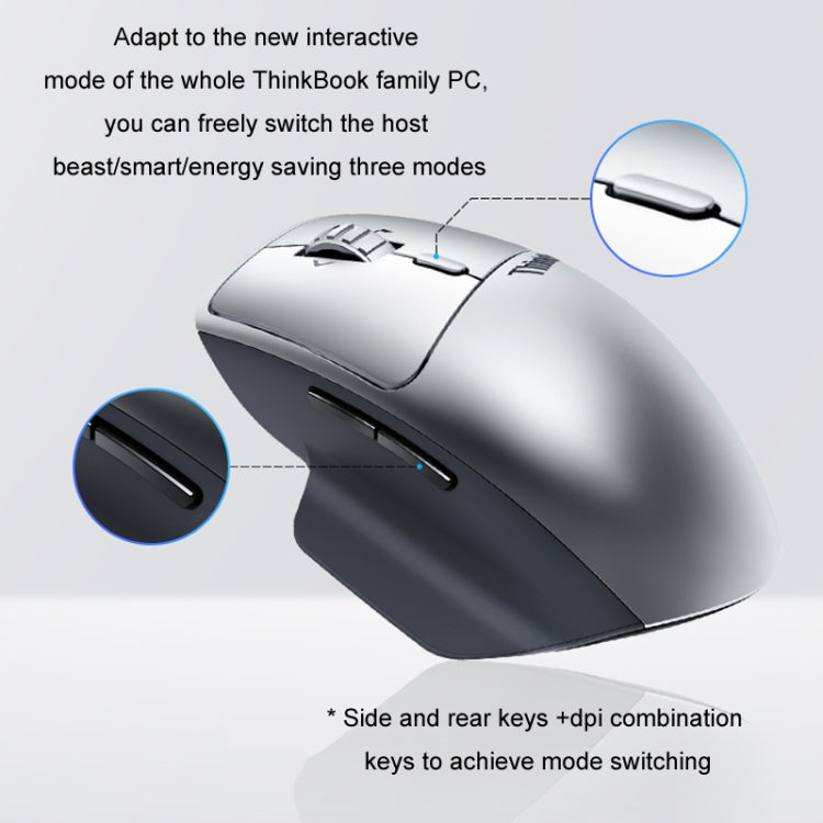 Lenovo ThinkBook Bluetooth Wireless Dual Mode Interactive Design Mouse(Creator) - Wireless Mice by Lenovo | Online Shopping UK | buy2fix
