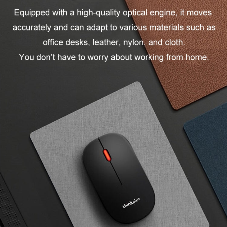 Lenovo Thinkplus M80 Office Lightweight Ergonomic Laptop Mouse, Specification: Wireless - Wireless Mice by Lenovo | Online Shopping UK | buy2fix